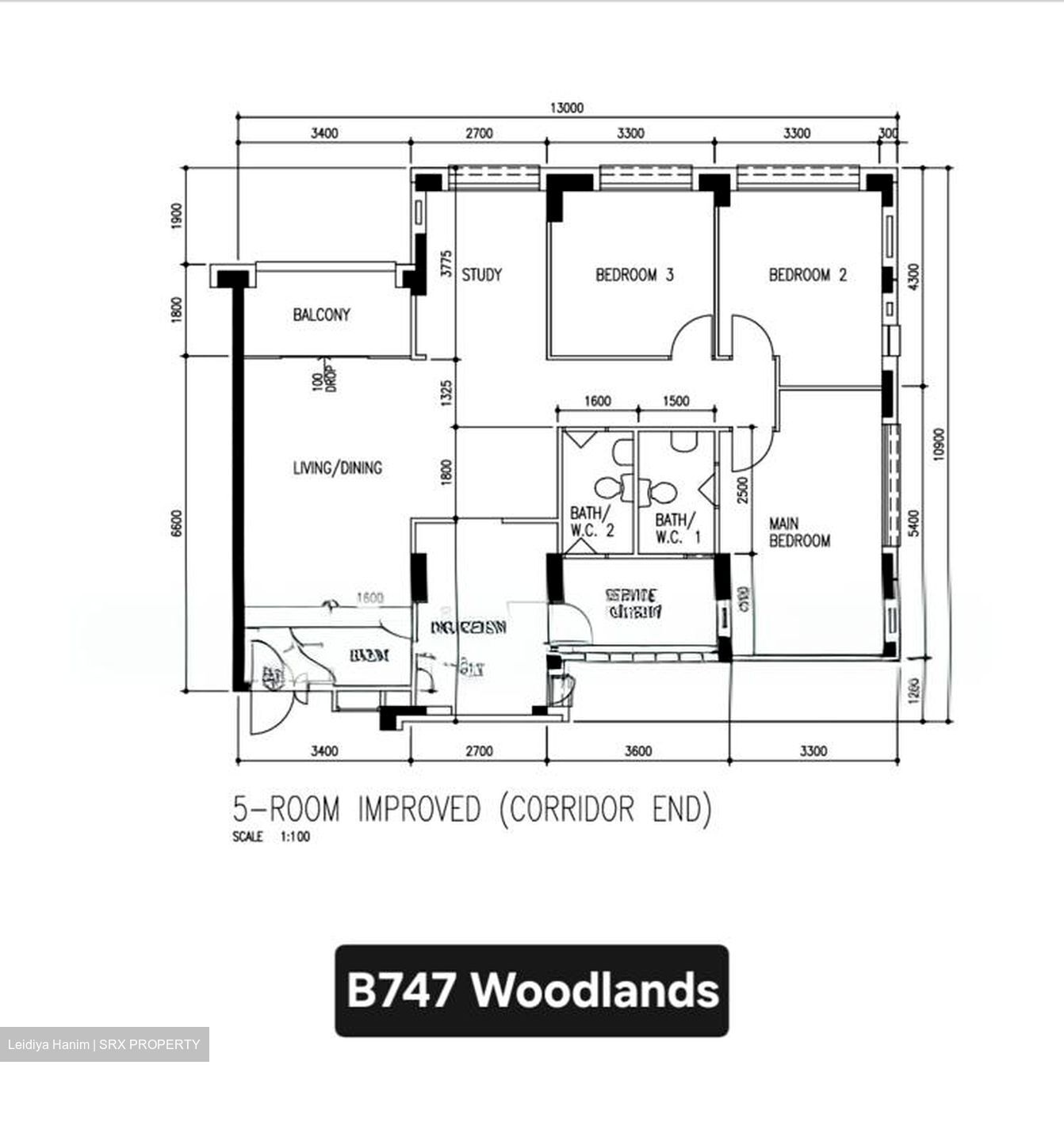 Blk 747 Woodlands Circle (Woodlands), HDB 5 Rooms #573982881